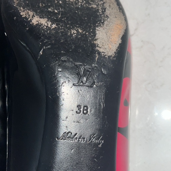 Louis Vuitton x Stephen Sprouse limited edition Graffiti kitten heels - Picture 11 of 11